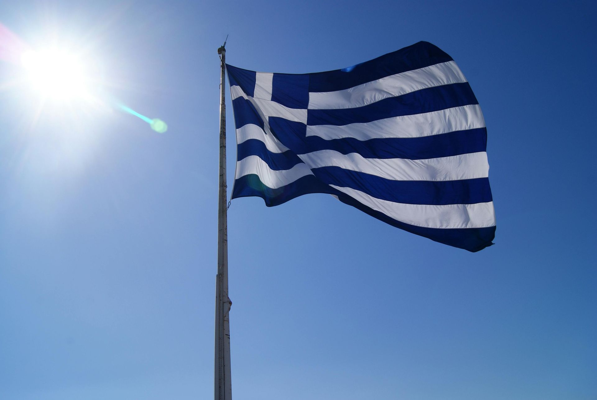 Griechische Flagge