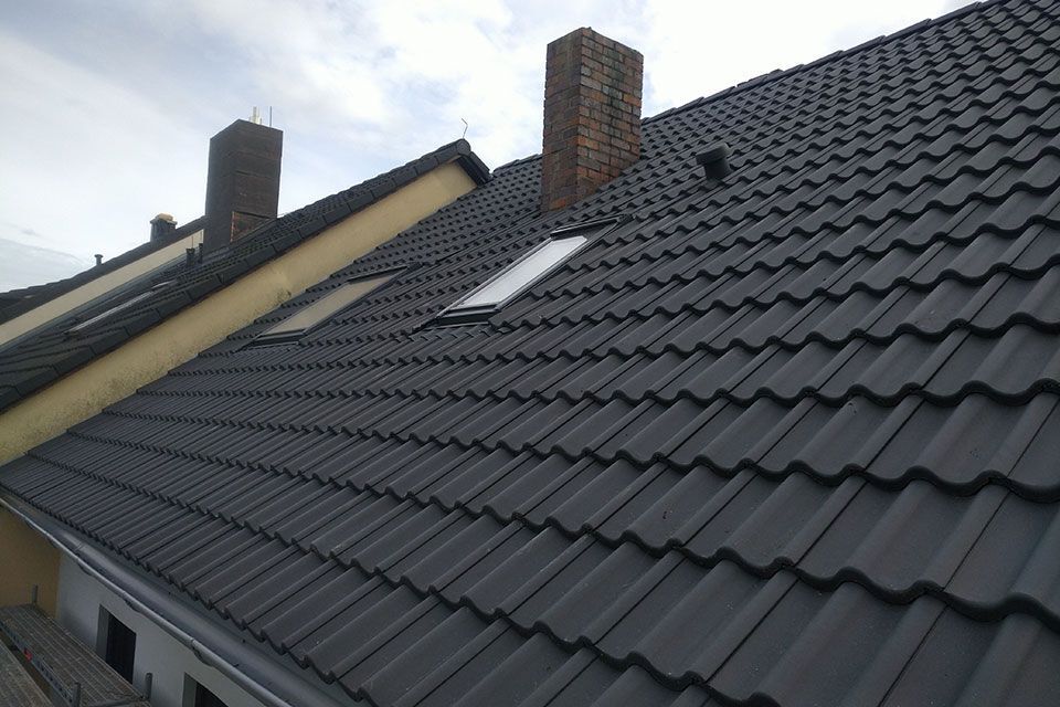 Dach mit Dachfenstern von Bautechnik & Holzbau Schiffer