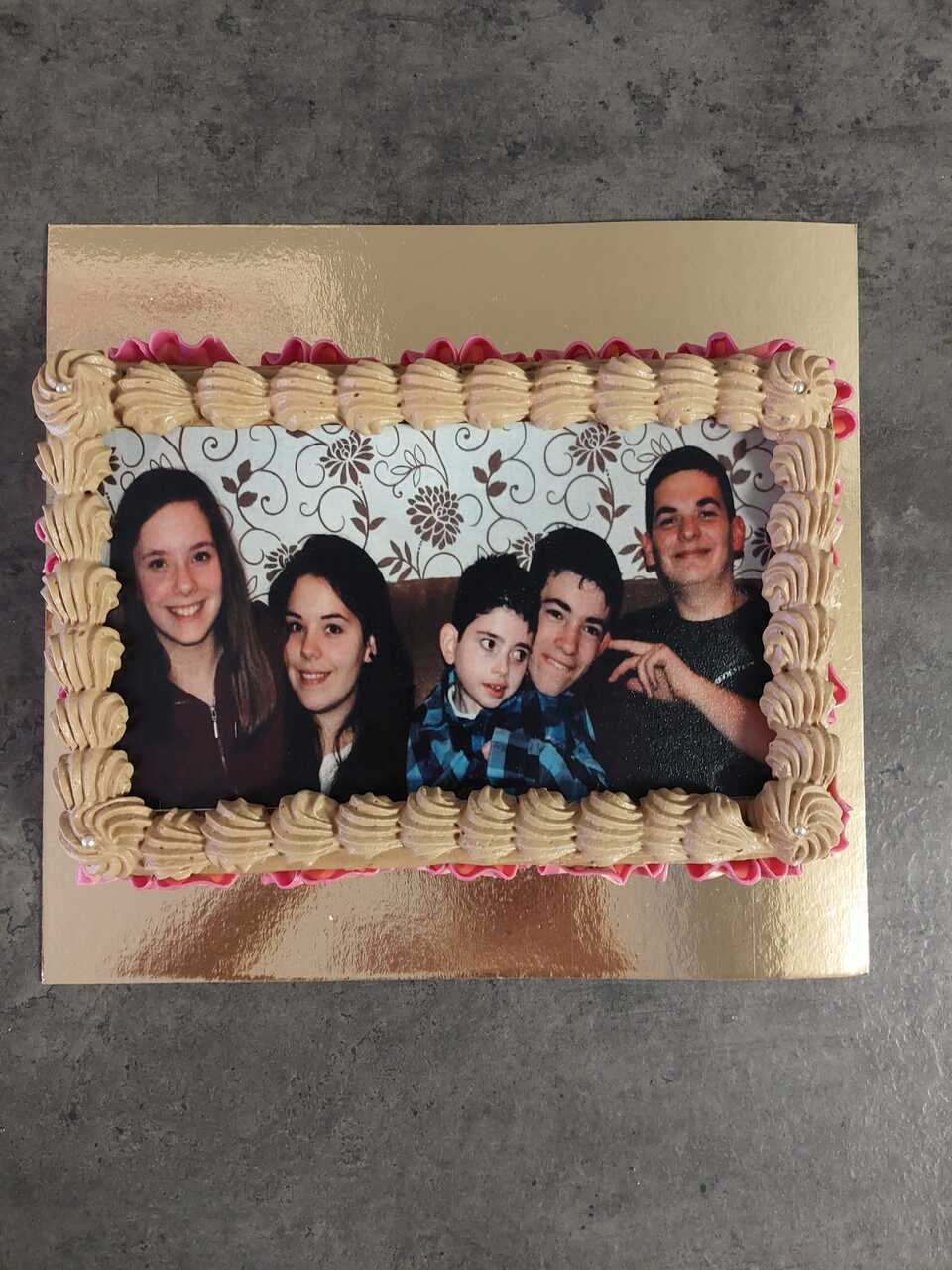 Taart met foto bestellen