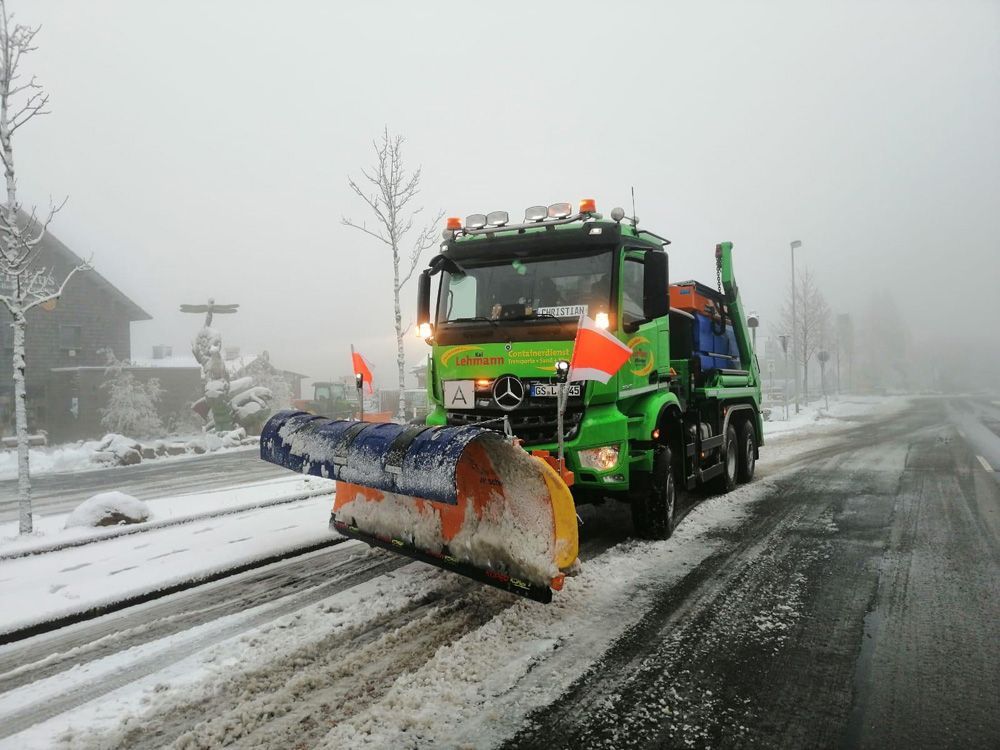 Lieferung von Schüttgut für Bauprojekt in Clausthal-Zellerfeld im Harz