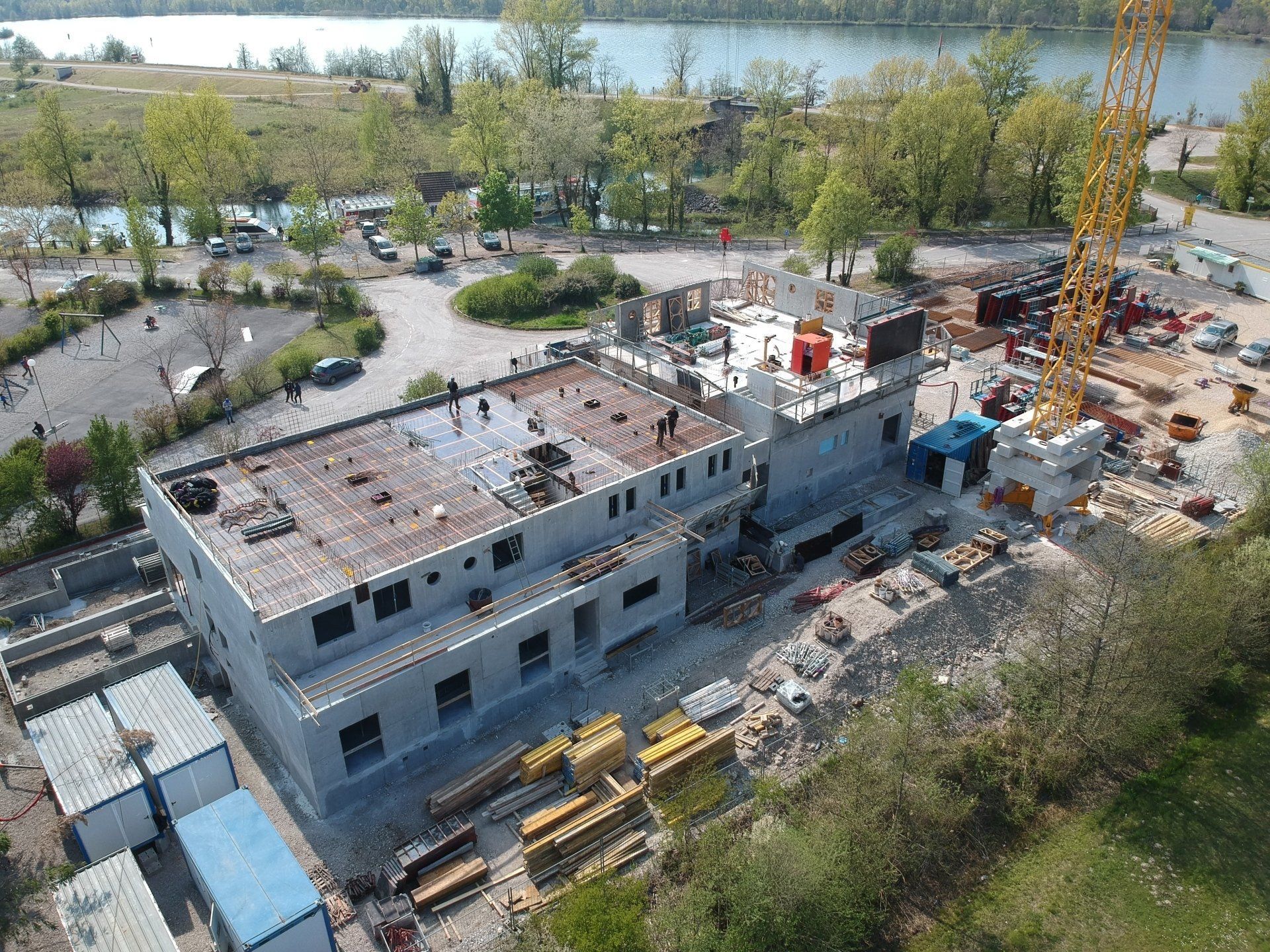 Suite des travaux de construction, hôtel à Chanaz (73310)