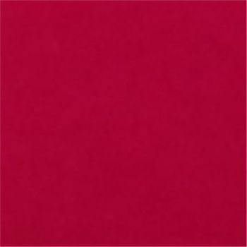 Eine Nahaufnahme eines roten Quadrats auf weißem Hintergrund.