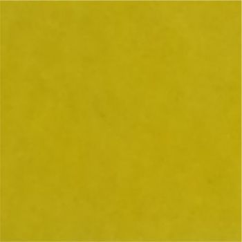 Eine Nahaufnahme einer gelben quadratischen Fliese.