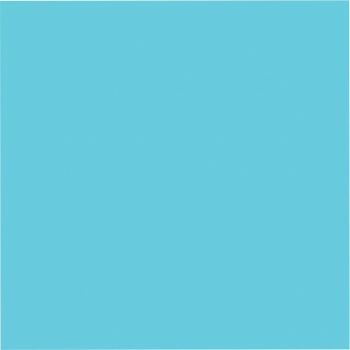 Ein hellblaues Quadrat auf weißem Hintergrund.