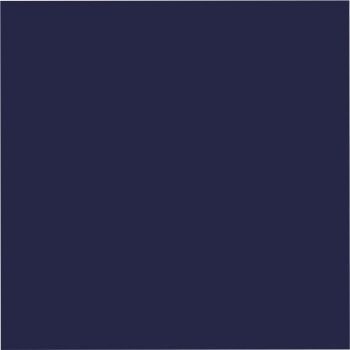 Ein dunkelblaues Quadrat mit weißem Rand auf weißem Hintergrund.