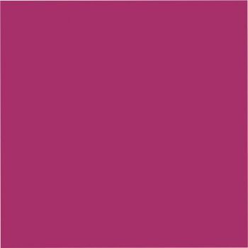 Eine Nahaufnahme eines rosa Quadrats auf weißem Hintergrund.