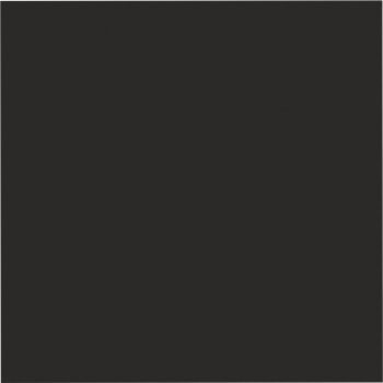 Ein schwarzes Quadrat mit weißem Rand hat einen schlichten schwarzen Hintergrund.