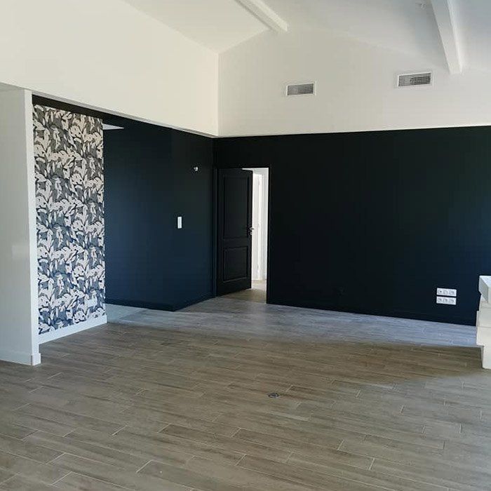 Peinture intérieure angle