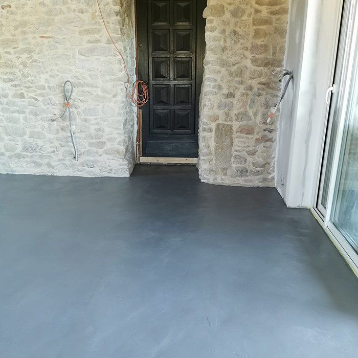 Béton ciré gris