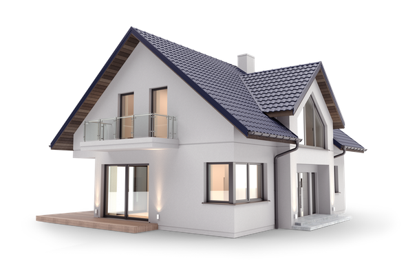 Modèle de maison en 3D