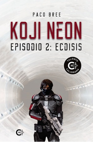 La portada de un libro de Paco Bree titulado Koji Neon
