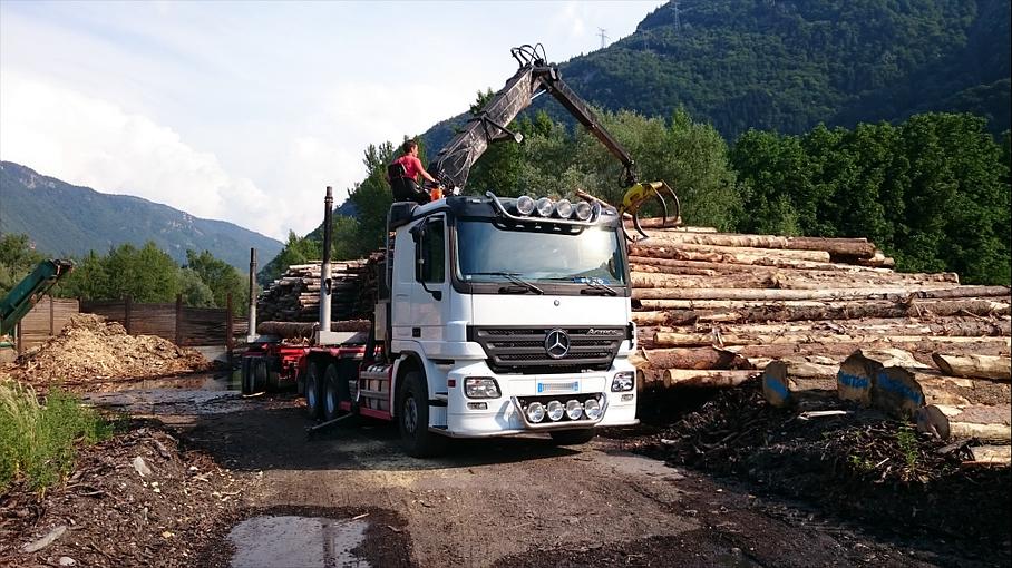 Transport de grumes