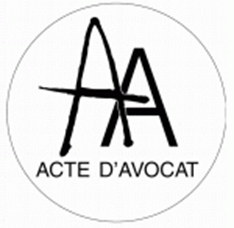 Logo acte d'avocat