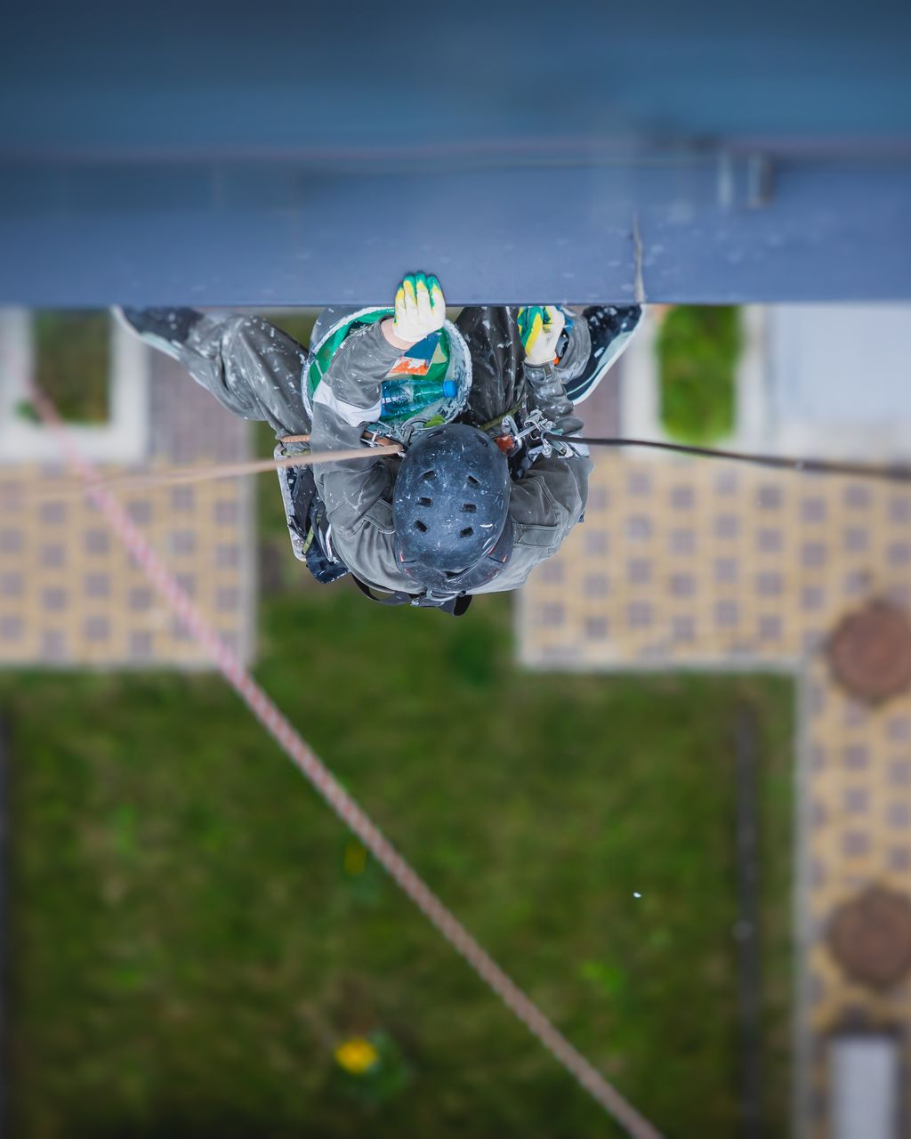 Descente en rappel