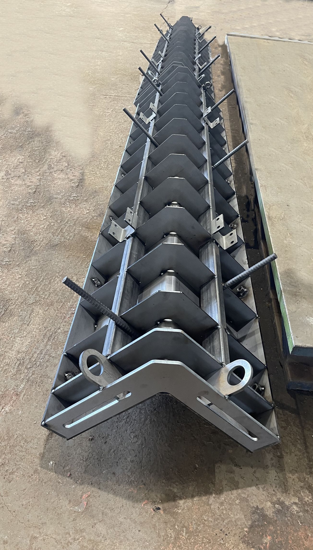 Pièce en acier faite sur mesure