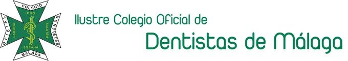 A logo for the colegio oficial de dentistas de malaga