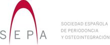 A logo for sociedad espanola de periodoncia y osteointegracion