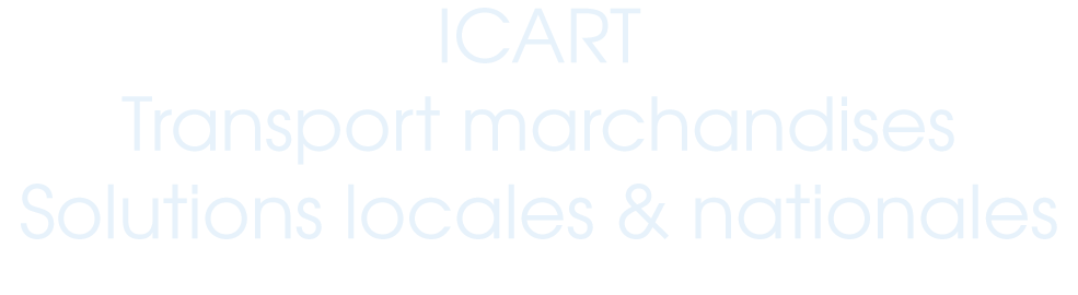 ICART Transport marchandises, Solutions locales & nationales