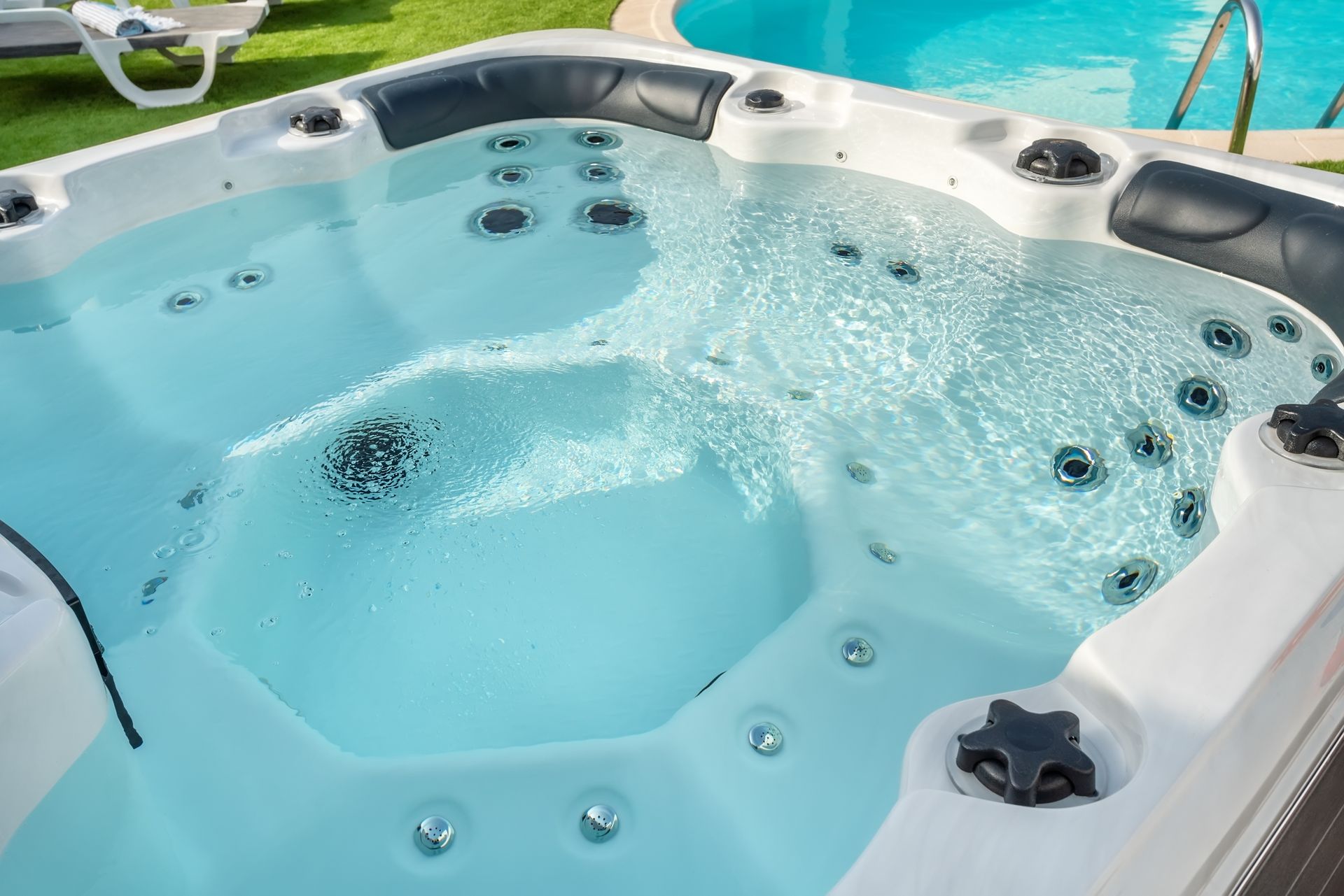 Gros plan sur un spa