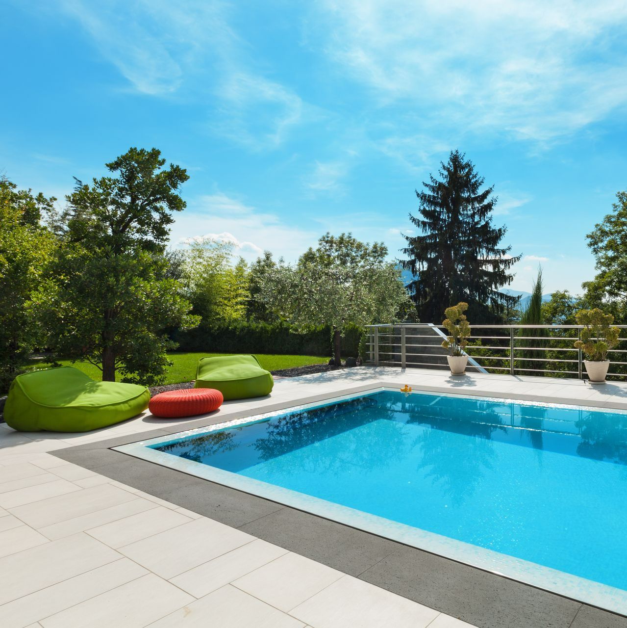 Une nouvelle piscine