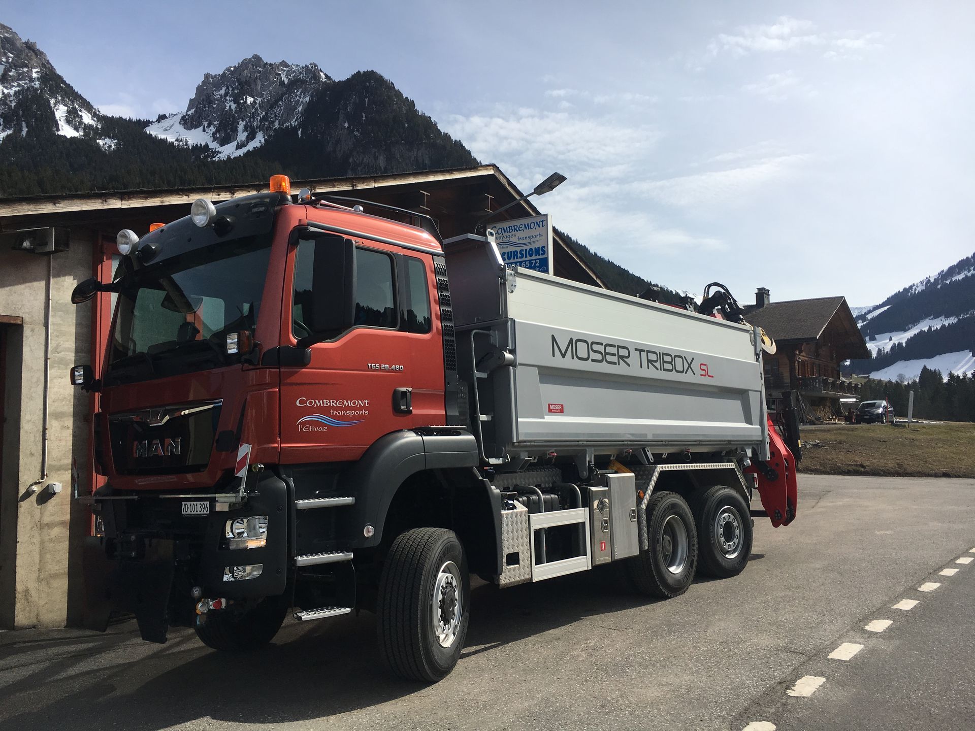 Combremont voyages - location camion