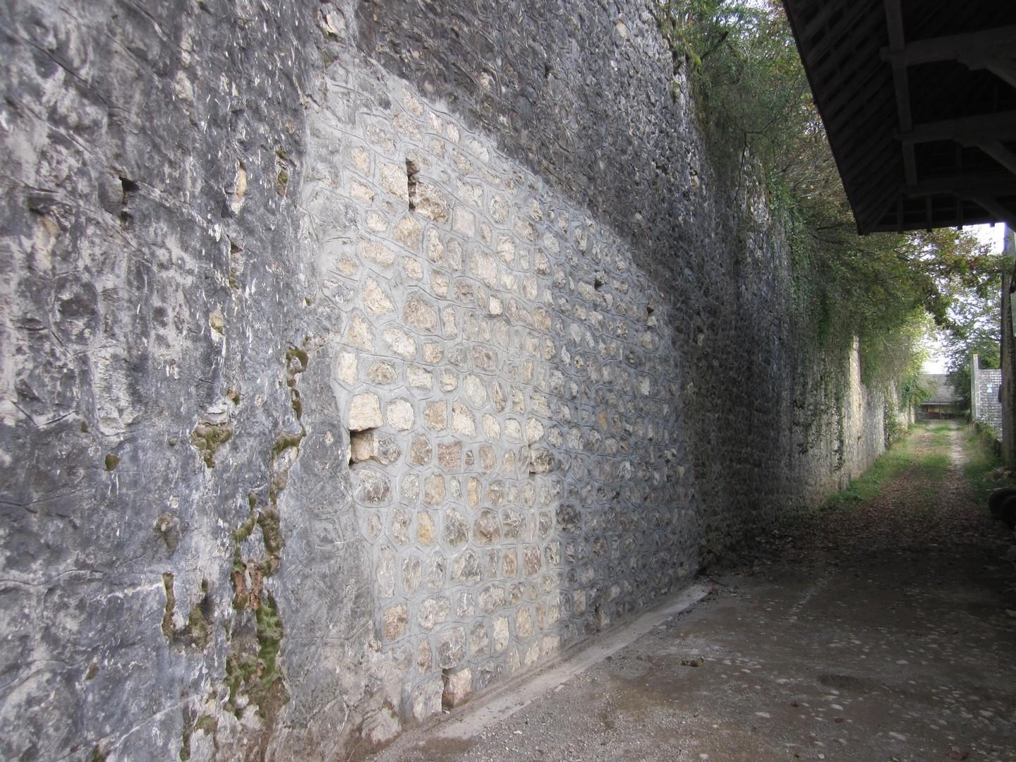 Réfection mur de soutènement en pierre