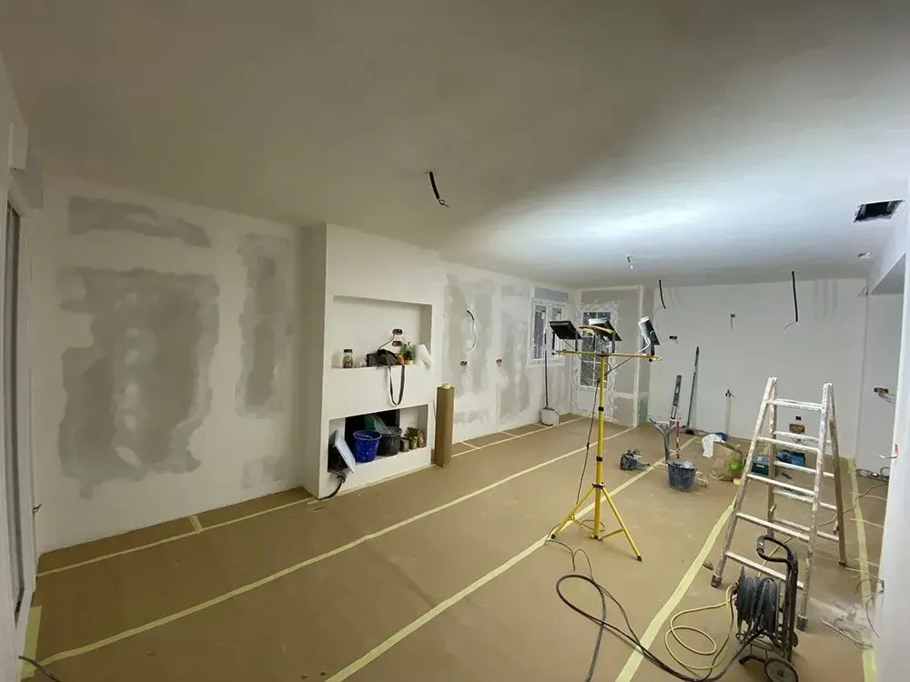 Habitación en construcción