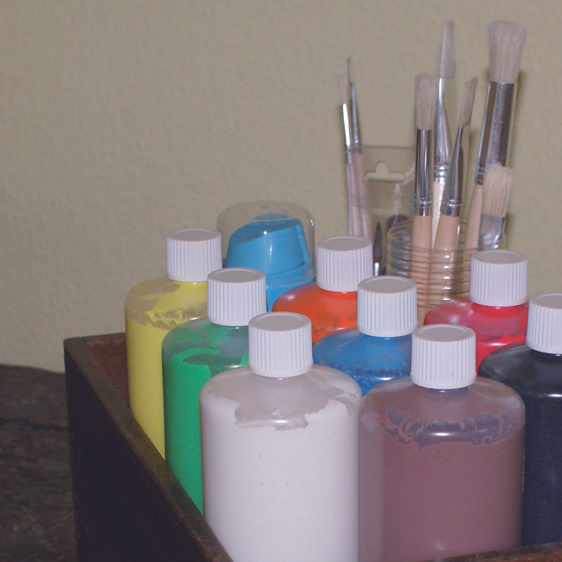 Farbflaschen