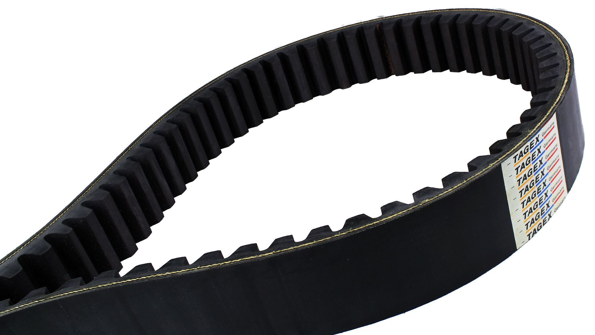 Courroie large crantée