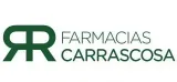 El logotipo de farmacias carrascosa es verde y blanco.