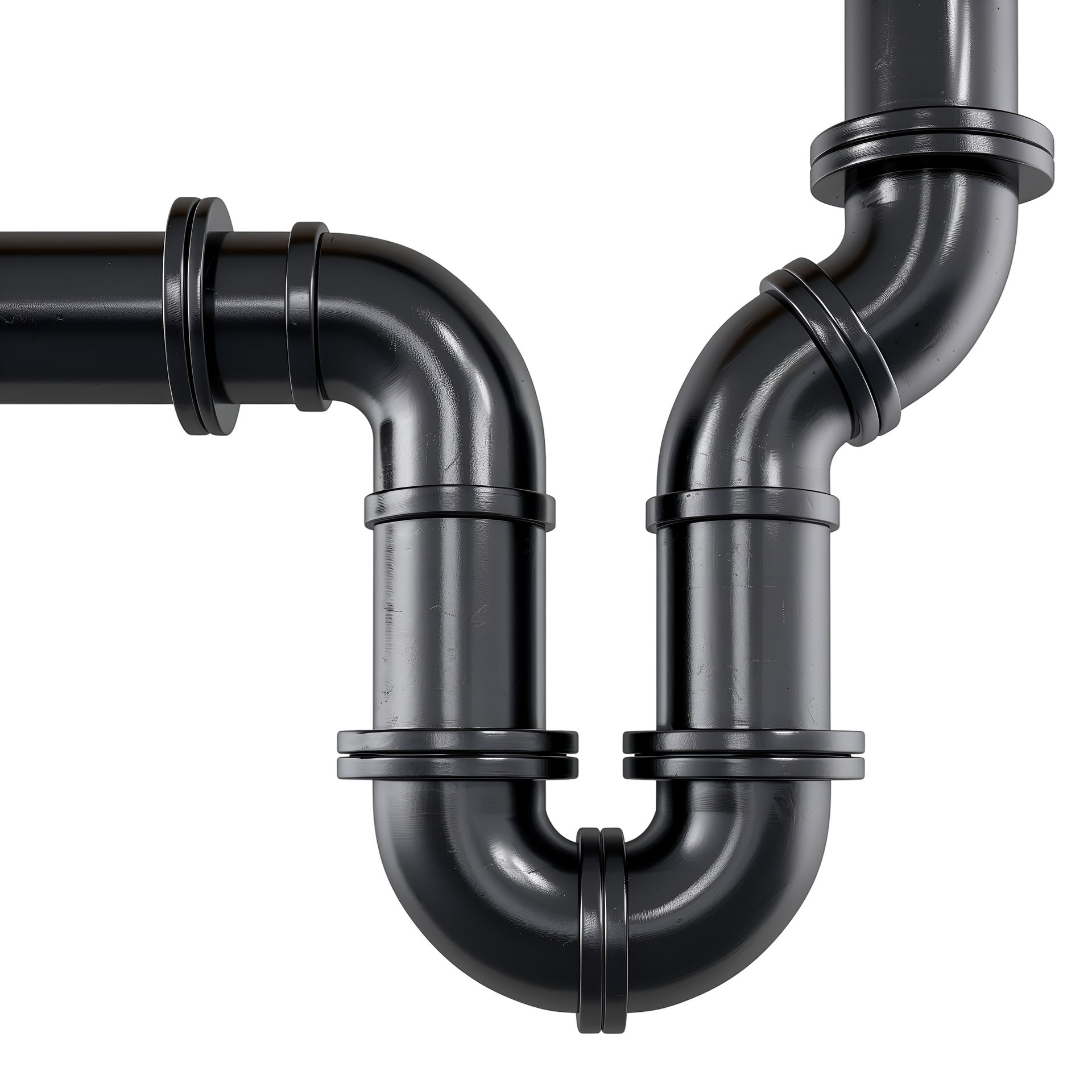 Un tuyau de canalisation.