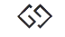 Un logotipo en blanco y negro con dos flechas que apuntan en direcciones opuestas sobre un fondo blanco.