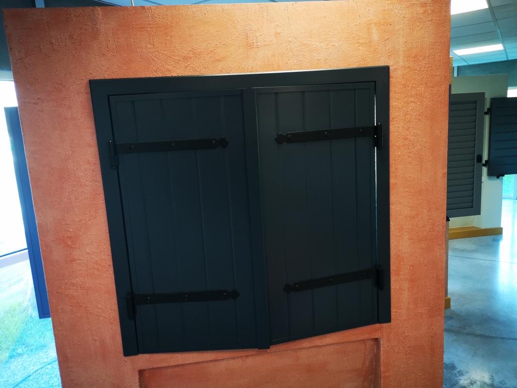 Exposition de volet battant