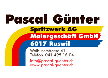 Logo - Pascal Günter Spritzwerk AG und Malergeschäft GmbH