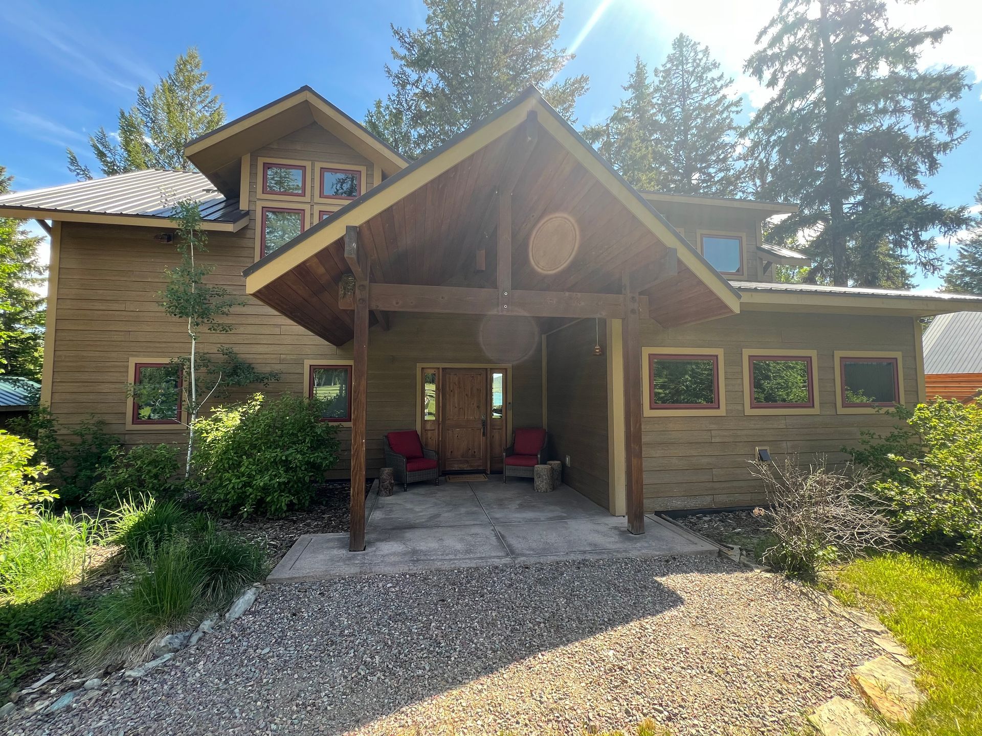 Ashley Lake, Northern Heights Cabin, waterfront, Enjoy Montana Vacation Rentals and Property Management