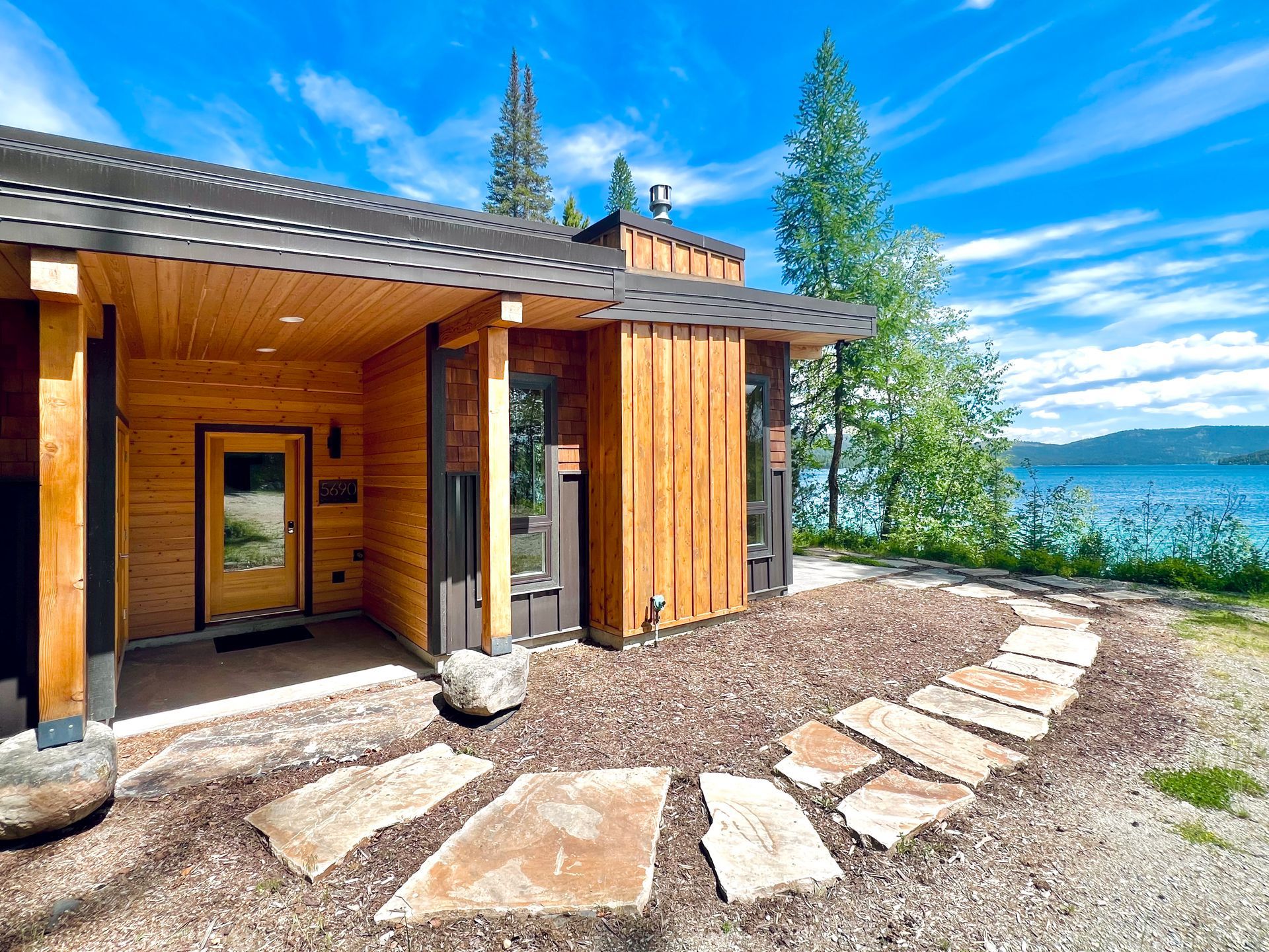 Ashley Lake, Paradise Found Waterfront Property, with dock, and kayaks, room for the whole family, Enjoy Montana Vacation Rentals and Property Management