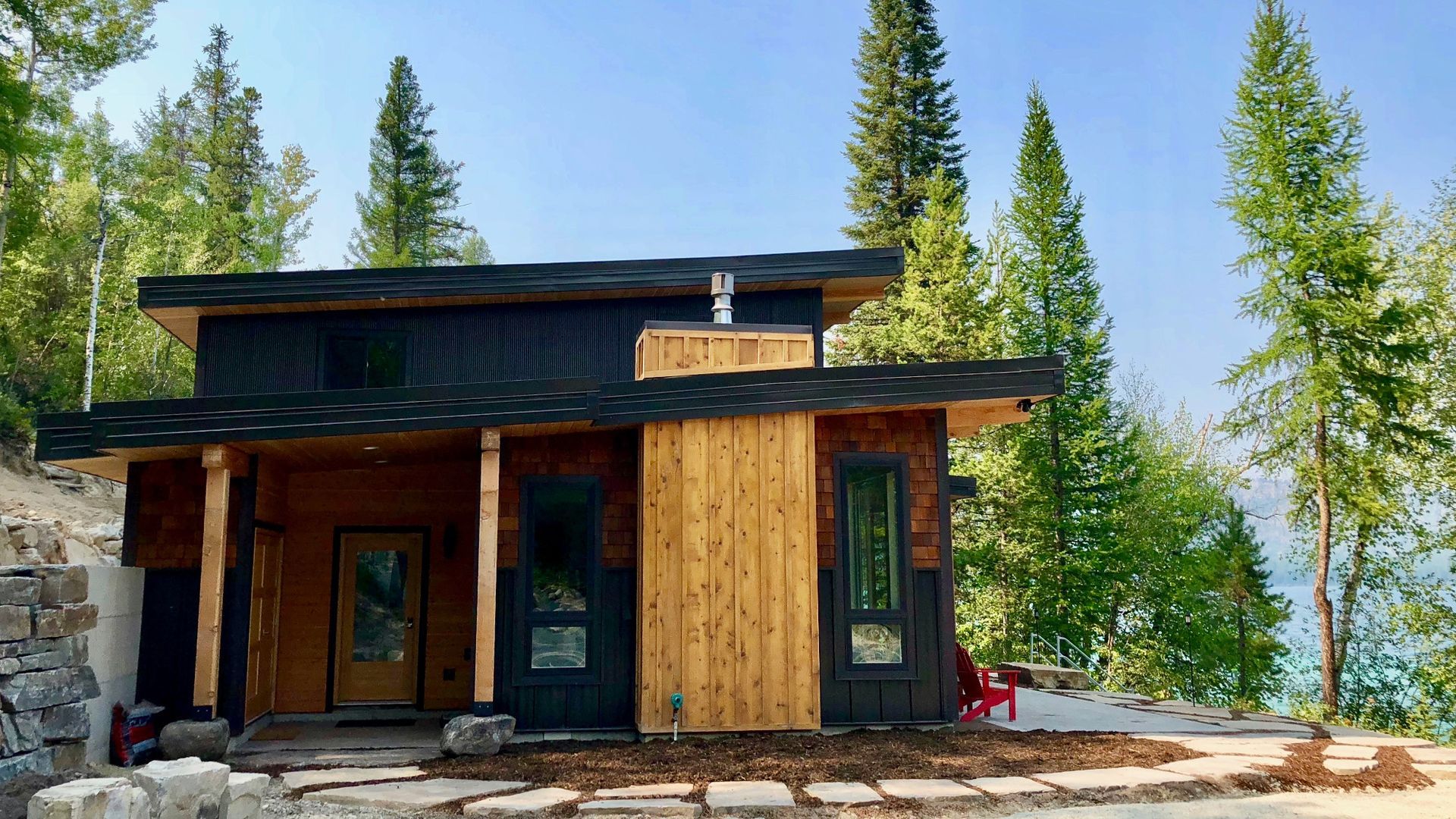 Ashley Lake, Paradise Found Waterfront Property, with dock, and kayaks, room for the whole family, Enjoy Montana Vacation Rentals and Property Management