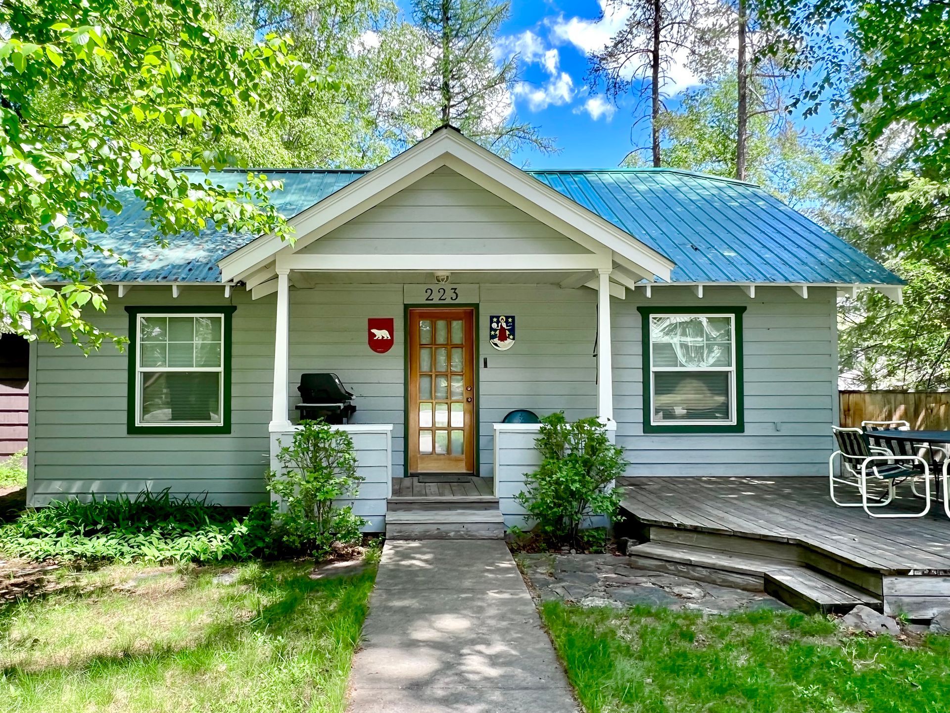 West Glacier Base Camp Cabin in West Glacier MT, great location for going to the park, Enjoy Montana Vacation Rentals