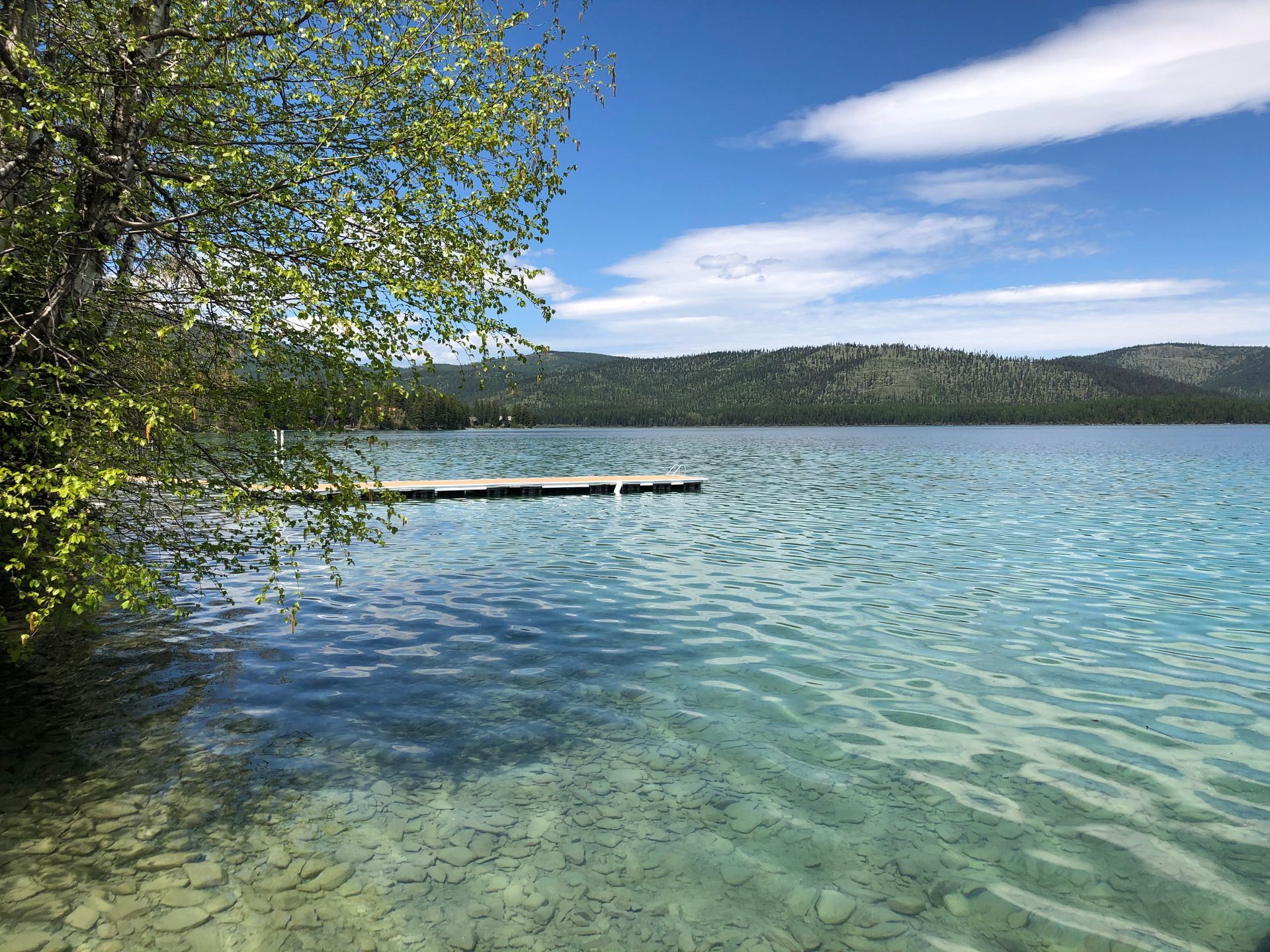 Ashley Lake, great for fishing and boating, Paradise Found Property, Enjoy Montana Vacation Rentals and Property Management