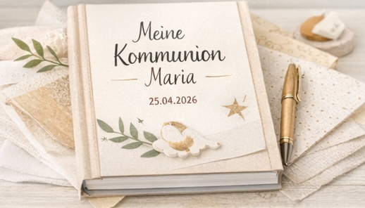 Book with German text