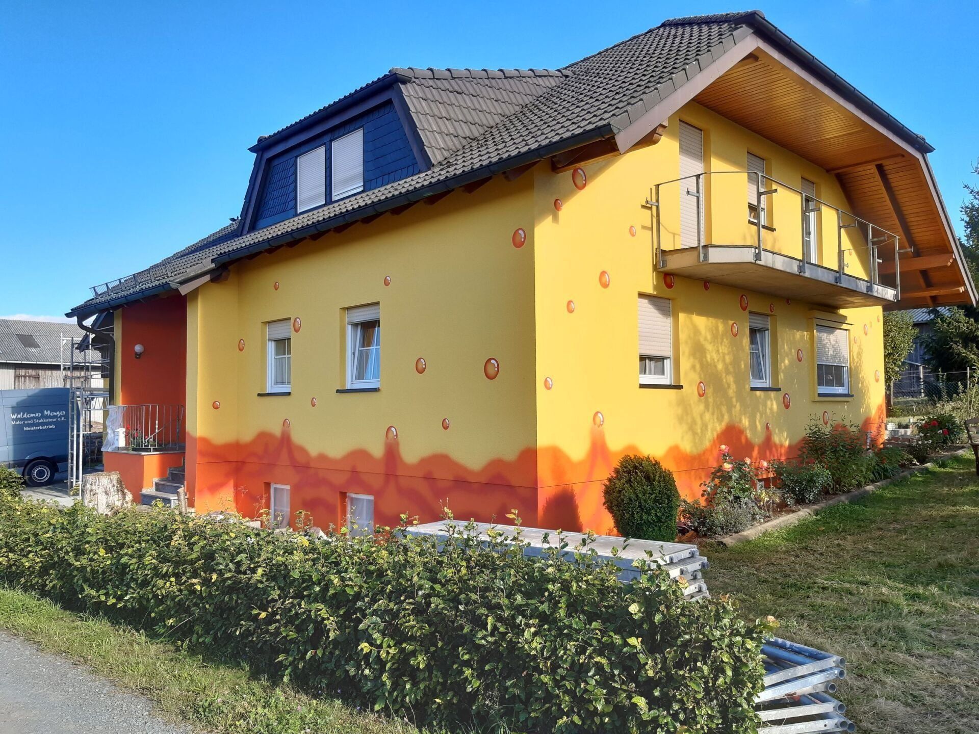 Fassadengestaltung Vulkandesign