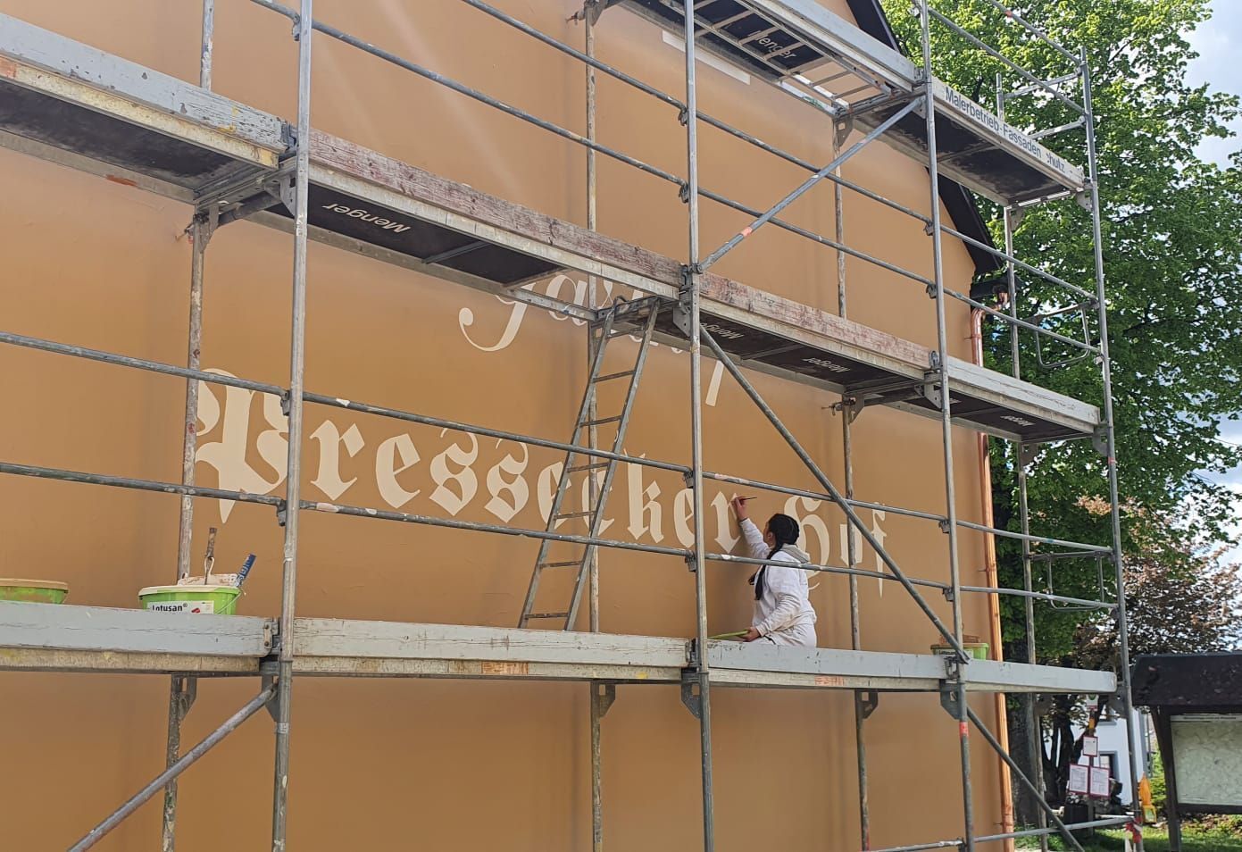 Gestaltung Schriftzug