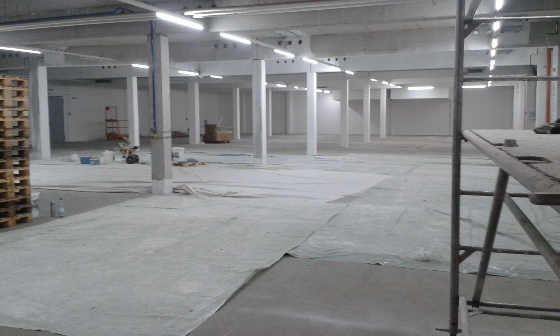 Großflächige Beschichtungen