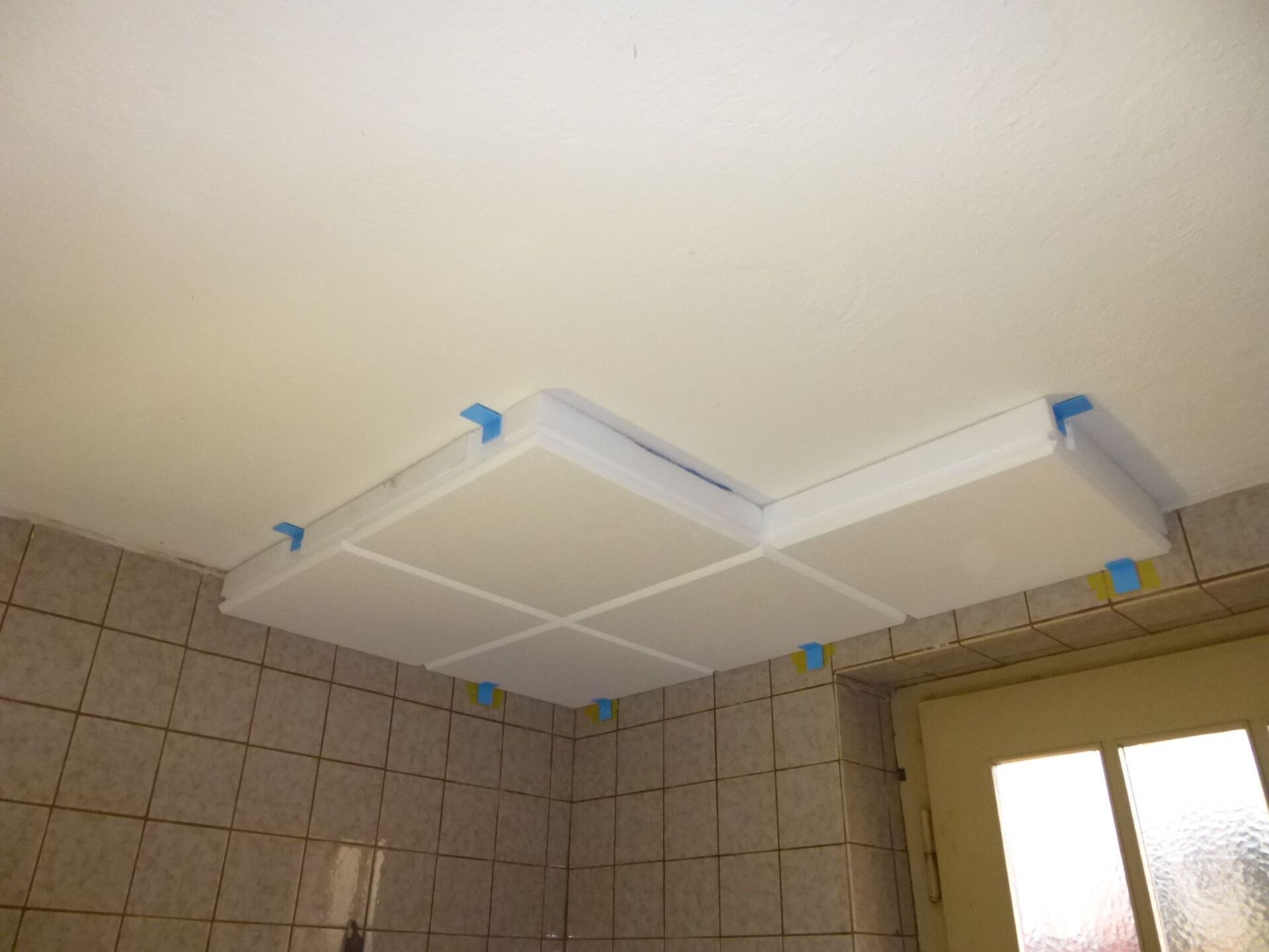 Beginn Kellerdeckendämmung