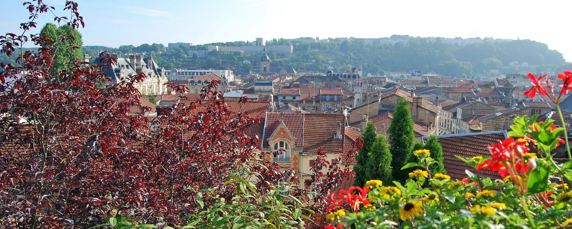 Des toitures de maisons à Bar-le-Duc.