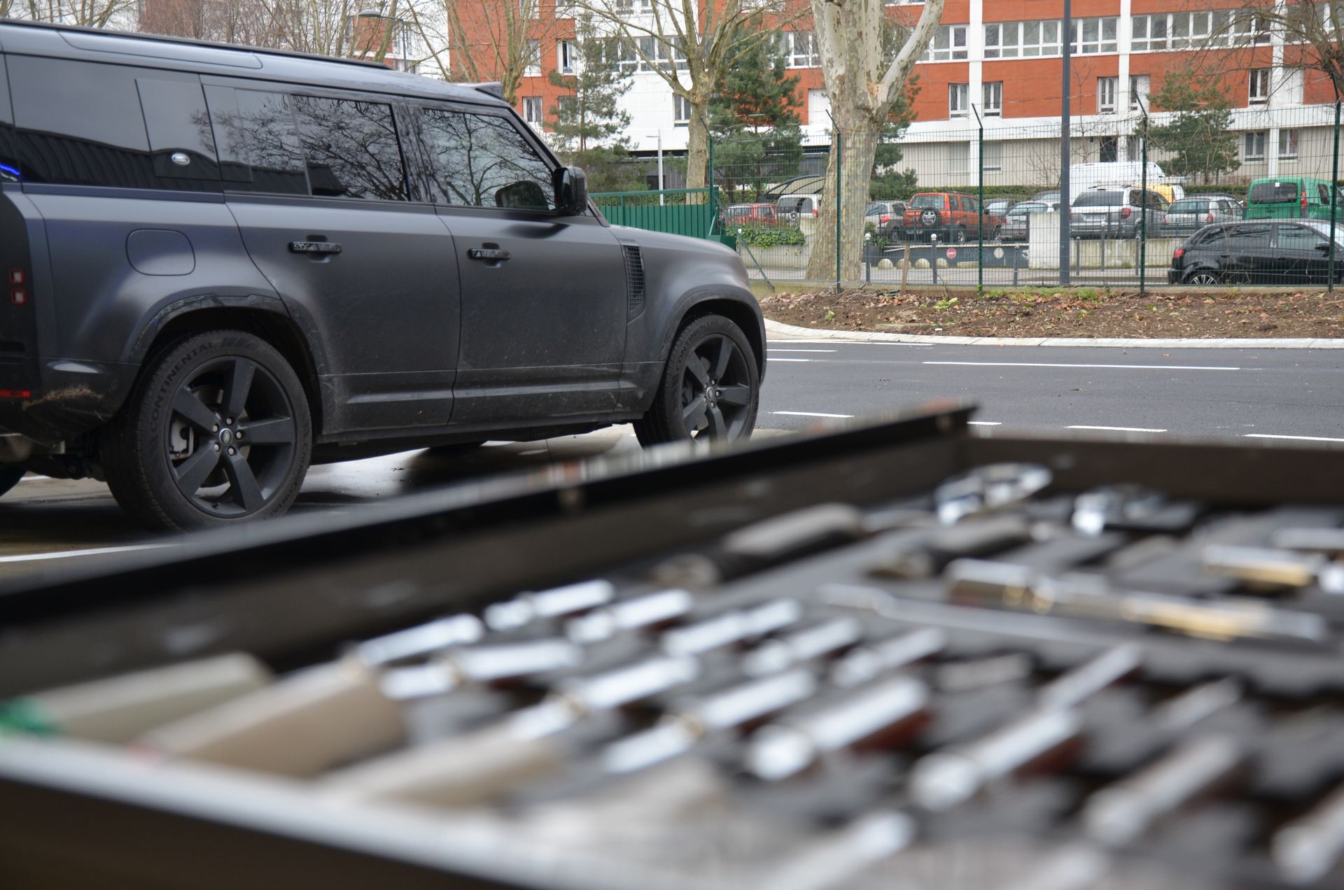 4x4 et boite à outils