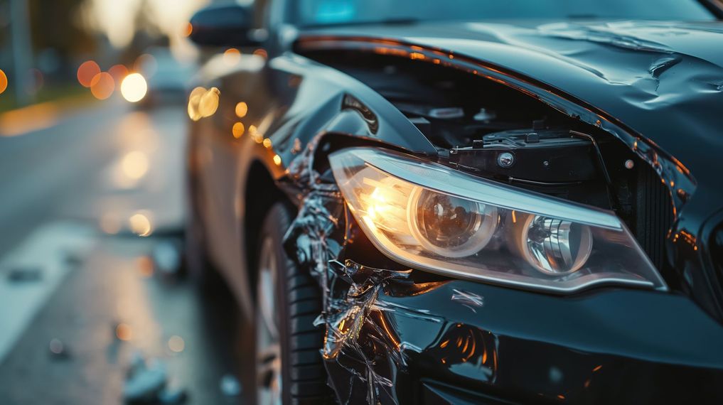 Voiture accidentée
