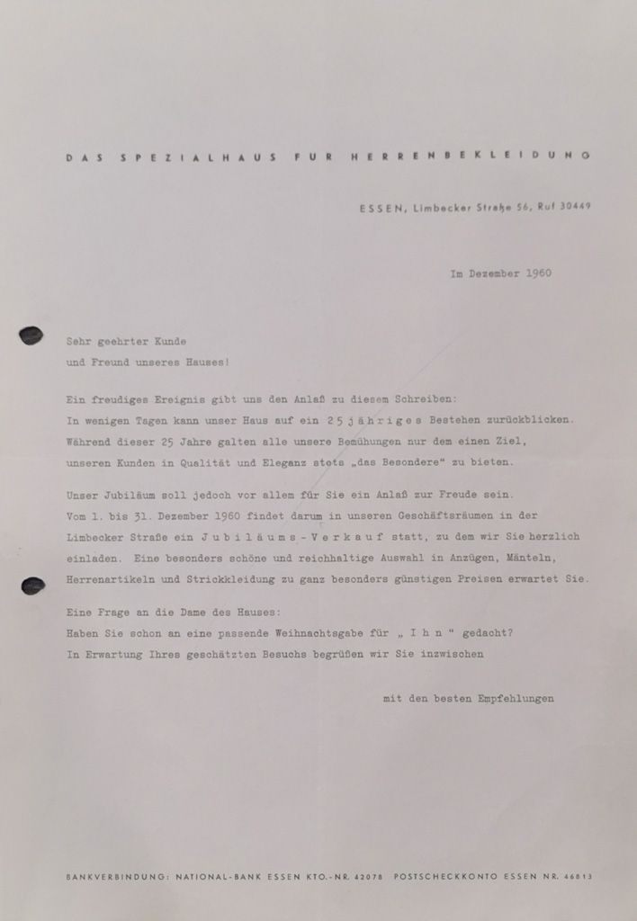 Klasmeyer Werbeanzeige