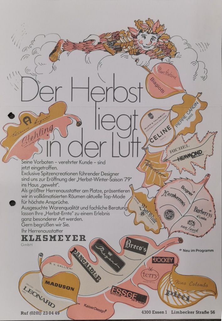 Klasmeyer Werbeanzeige