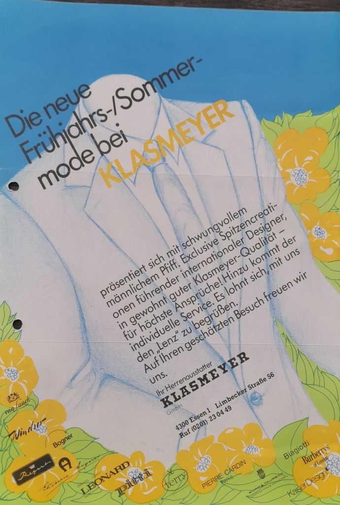 Klasmeyer Werbeanzeige